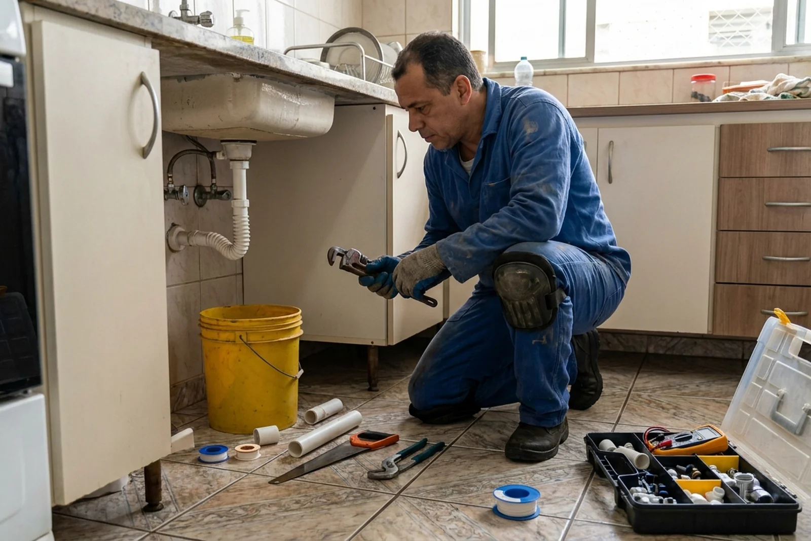 Reparos hidráulicos e detecção de vazamento em Guarapari-ES